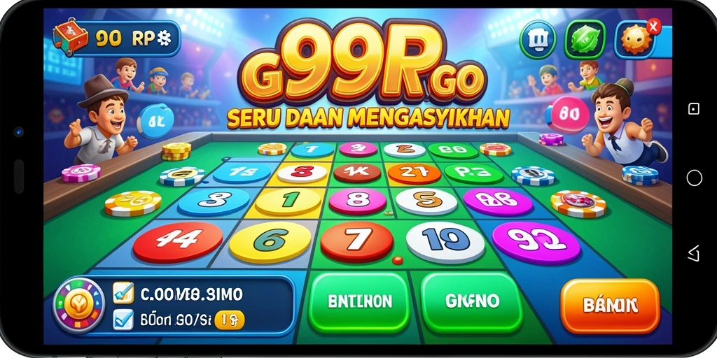 Tampilan menarik gameplay Bingo di 99RP.