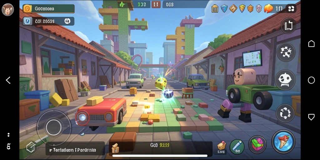 Tampilan gameplay seru dari G668 dengan berbagai puzzle menantang.