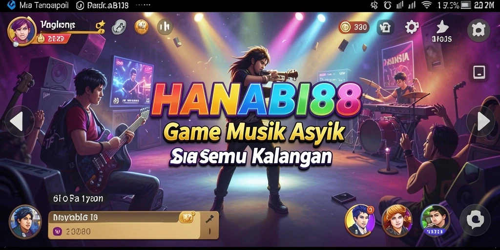 Tampilan gameplay <strong>HANABI88</strong> yang penuh warna dan interaktif.