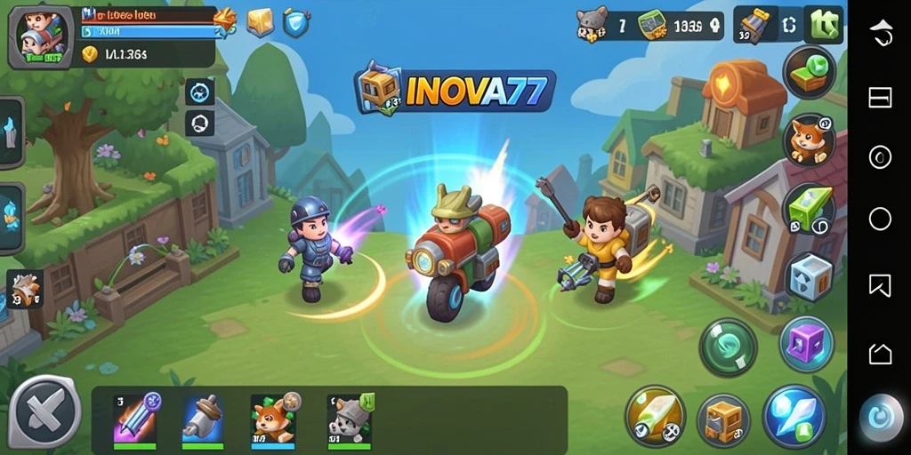 Gameplay INOVA77 yang memikat dan seru.