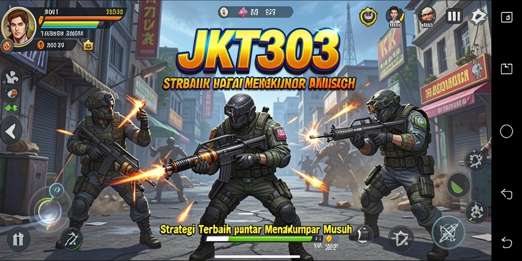 Tampilan utama gameplay JKT303 yang menarik dan penuh strategi.