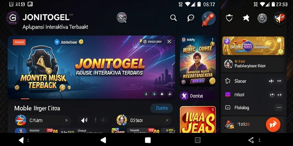 Tampilan gameplay JONITOGEL yang interaktif dan menyenangkan.