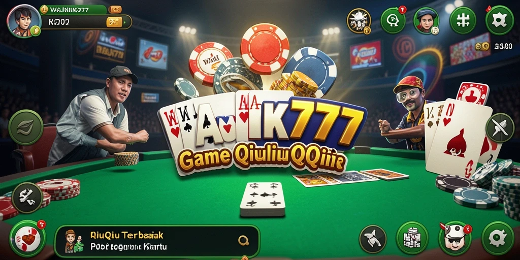 Tampilan gameplay QiuQiu yang menarik dan mengasyikkan.