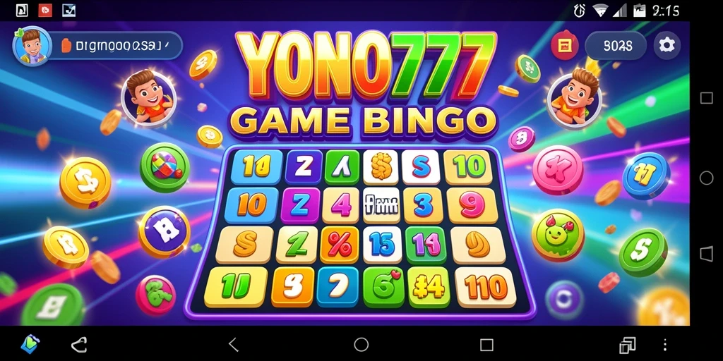 Tampilan gameplay seru di YONO777 yang penuh warna.
